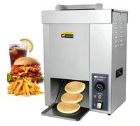 CUTANGELAR Tostapane Professionale Elettrico Verticale Per Panini Per Hamburger, Tostapane Automatico A Nastro Trasportatore Tostatura Di Panini Per Hamburger Da 50℃ A 300℃