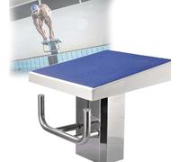 CUTANGELAR Trampolino Standard per Piscina, Piattaforma per Tuffi, Trampolino per Allenamento E Gare di Nuoto, Piattaforma per Tuffi in Piscina in Acciaio Inox, per Gare E Allenamenti(Upgrade)