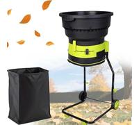 CUTANGELAR Trituratore Per Foglie Senza Lame, Trituratore Da Giardino Da 2500 W, Trituratore Con Ruote Motore Da 8000 Giri/Min, Ideale Per Il Compostaggio, La Cura Del Prato(40mxpowercord)