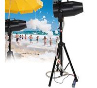 CUTANGELAR Ugello Di Schiuma Multi-Angolo, Macchina A Schiuma Per Attività Commerciali, Distanza Di Spruzzo D'acqua Da 1000 W 6-10 Metri/Area Di 80 Metri Quadrati, Essenziale Per Teatro(Black)