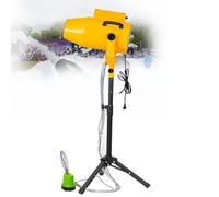 CUTANGELAR Ugello Di Schiuma Multi-Angolo, Macchina A Schiuma Per Attività Commerciali, Distanza Di Spruzzo D'acqua Da 1000 W 6-10 Metri/Area Di 80 Metri Quadrati, Essenziale Per Teatro(Yellow)