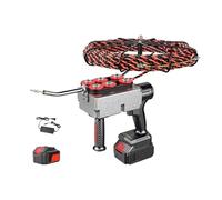 CUTANGELAR Utensile Filettatura Automatico, Sist-ema di Tiraggio Cavi. Motore Senza Spazzole Con Testa a Molla, Velocità 40m/Min. Adatto per Applicazioni Costruzione e Elettriche.(37500mah,15m-line)