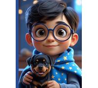 Cute 3D Boy and Puppy Notebook for Kids and Teens: Perfect for School Notes, Creative Writing, Ideas and Daily Reflections