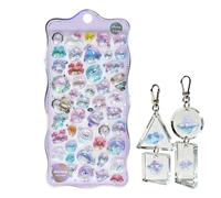 Cute 3D Stickers - 3D Cute Tiny Toddler Toys, Scrapbook Animal Stickers For Notebooks | Textbooks Pencil Cases Tablets Water Cups Preschool Kindergarten School Reward Party Craft Creation