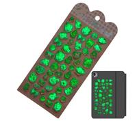 Cute 3D Stickers - PVC Glow Cartoon | Animal Decals Decoration | Fun Stickers For Mobile Phone, Laptop, Computer, Diary, Notebook, Planner, Journaling, Water Bottle