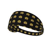 Cute African Woman Polka Stampa Multifunzionale Confortevole Elastico Sport Fascia Leggera Casual Per Attività All'aperto