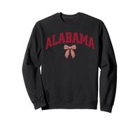 Cute Alabama Design with Coquette Bow Felpa