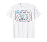 Cute America 250th Birthday 1776-2026 per Donne e Ragazze Maglietta