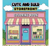 Cute and Bold Storefront Coloring Book