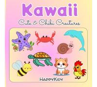 Cute and Chibi Animals Coloring Book: Fun and Relaxing Chibi Coloring Book