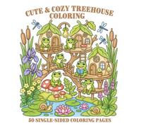 Cute and Cozy Treehouse Coloring
