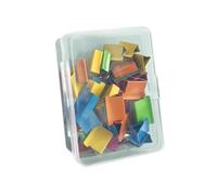 Cute and durable plastic clips Cartella di prova for carta trasparente Pusher Document and test paper binding clips(1 box 50 colored clips)