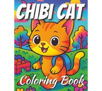 Cute and Fuzzy Friends: Nibbles the Chibi Cat!: Color the World of Nibbles the Chibi Cat and Its Friends!