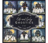 Cute and Girly Ghosties: Scrapbook, craft, decoupage paper, 24 designs, 24 double-sided sheets, 6'' x 6''