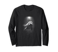 Cute And Harbour Seal Underwater Ocean Marine Life Maglia a Manica