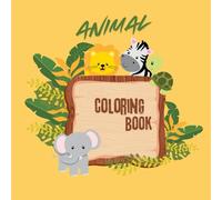 Cute Animal Coloring Book for kids: Fun and Easy coloring pages for kids