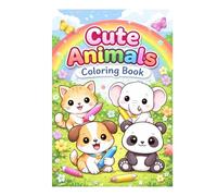 Cute Animal Coloring Book for Kids: Fun and Relaxing Coloring Pages With 27 Adorable Animals