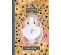 Cute Animal Diaries - Guinea Pig: A gorgeous Week View Planner 2027 (spread across 2 pages). It's an ideally sized (6"x9") animal themed journal in a ... pages. Great gift for friends and family.