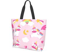 Cute Animal Dogs Corgi Bones Pattern Tote Bag Large Casual Women Shoulder Handbags Borse della spesa riutilizzabili per lavoro Shopping Travel Beach