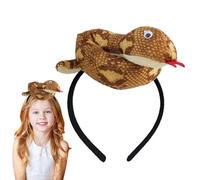 Cute Animal Headband, Charming Women’s Hair Hoop, Eye-Catching Snake Costume Headband, Unique and Portable Cosplay Prop for Parties, Events, and Dress-Up