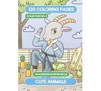 Cute Animals - 120 Coloring Pages - Collection No. 2