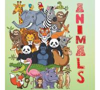 Cute Animals and letter coloring book for kids: Educational Coloring Pages with Animals and Letters for Preschool Children Ages 2-5