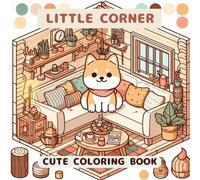 Cute Animals and Soothing Designs Coloring: Enjoy family time with a small corner coloring book!