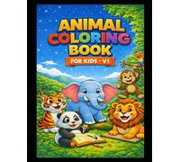 Cute Animals Book for Kids Paperback - Coloring Edition: A Fun and Creative Coloring Book for Kids