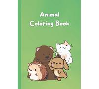Cute Animals Coloring and Tracing book for Kids: Educational Coloring Pages with Animals and Name Tracing for Preschool Children Ages 3-5