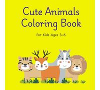 Cute Animals Coloring Book