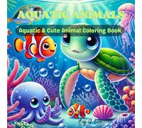Cute Animals Coloring Book: Educational coloring book whit animals for 2-11