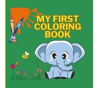 cute animals coloring book: Educational coloring page with animals and alphabet for children 3-5