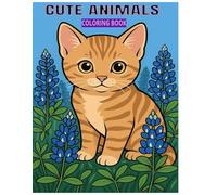 Cute Animals Coloring Book For Kids
