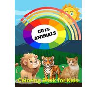cute animals coloring book for kids