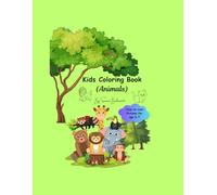 Cute Animals Coloring Book for Kids Ages 3-6: Fun & Easy Coloring Pages for Toddlers