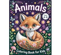 Cute Animals Coloring Book for Kids: Bold and Easy, Relaxing Illustrations Featuring Adorable Farm Friends, Sea Creatures, and Jungle Wildlife - For Boys & Girls Ages 4-8