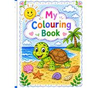 Cute Animals Coloring Book for Kids: Color by Example | 25 Fun Animal Scenes with Reference Pictures | Easy & Cute Coloring Pages for Ages 4-8