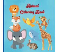 Cute Animals Coloring Book for Kids: Coloring Pages with Animals for Preschol Children Age 3-5