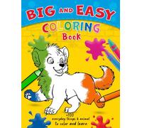 Cute Animals Coloring Book for Toddlers Ages 2-4: Fun and Easy Big Simple Coloring Pages with Baby, Farm, Zoo, Jungle, and Ocean Animals for Boys and Girls
