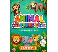 Cute Animals Coloring Book: Fun & Easy Coloring Pages for Kids