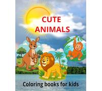 Cute Animals Coloring Books for kids