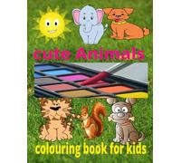 Cute Animals Colouring Book for kids