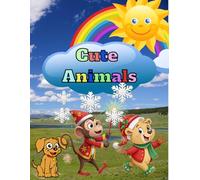 Cute Animals Colouring Book for Kids