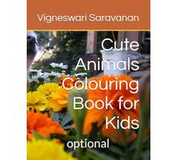 Cute Animals Colouring Book for Kids: optional