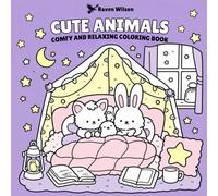 Cute Animals: Comfy Coloring Book for Adults and Teens Made for Relaxation and Stress-Relief