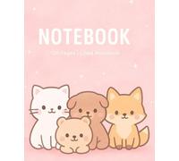 Cute Animals Notebook for Kids & Teens: Adorable pastel animal-themed notebook for writing, journaling, school notes, doodles, and everyday creativity