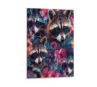 Cute Animals Quadro Su Tela Canvas Stampe Da Parete Decorazioni Da Parete Quadri Moderni Stampa Su Tela Pittura Poster Da Parete Di Arte per Soggiorno Camera Da Letto Ristorante Decorazione Murale 2
