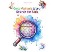 Cute Animals Word Search for Kids