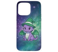 Cute Anime Baby Dragon Witch Kawaii Queer Pride Colors Custodia per iPhone 15 Pro Max