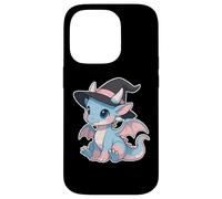 Cute Anime Baby Dragon Witch Kawaii Transgender Pride Colors Custodia per iPhone 14 Pro